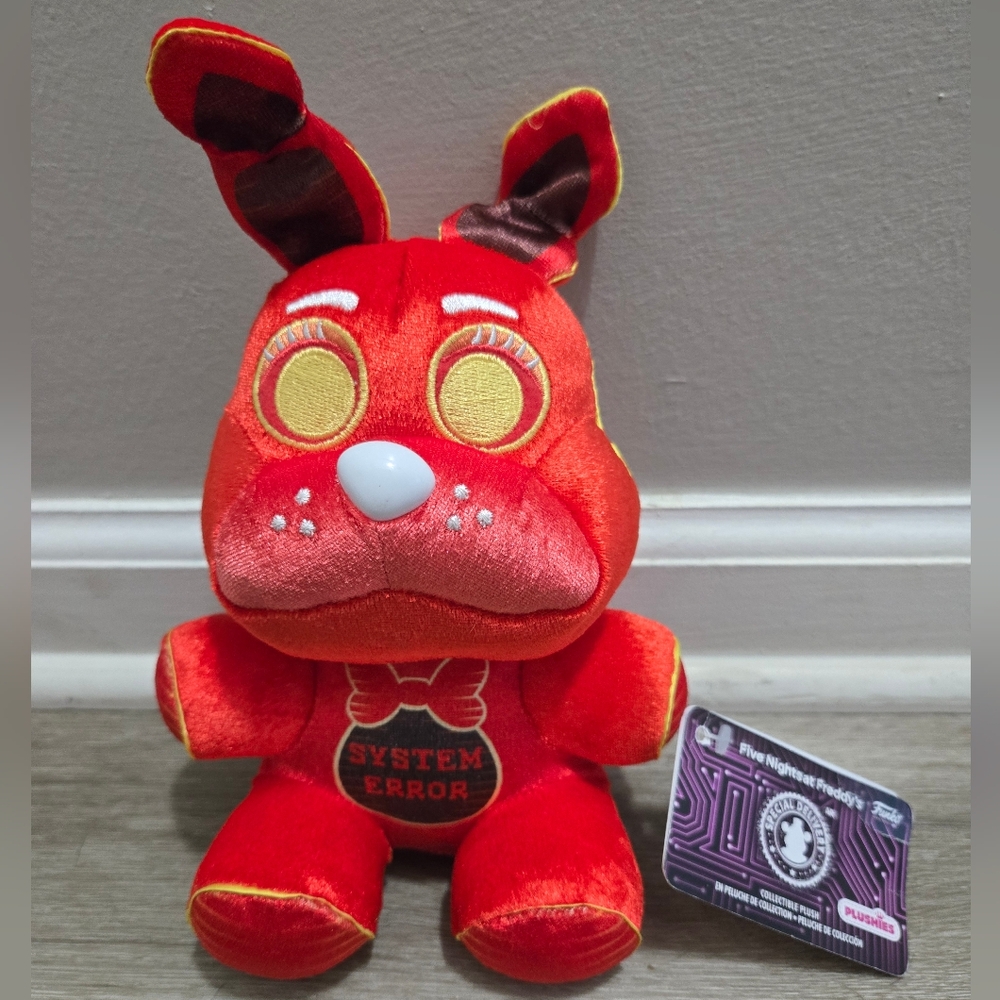 NEW Five Nights @ Freddy's FNAF System Error Bonnie Funko Special Delivery Plush